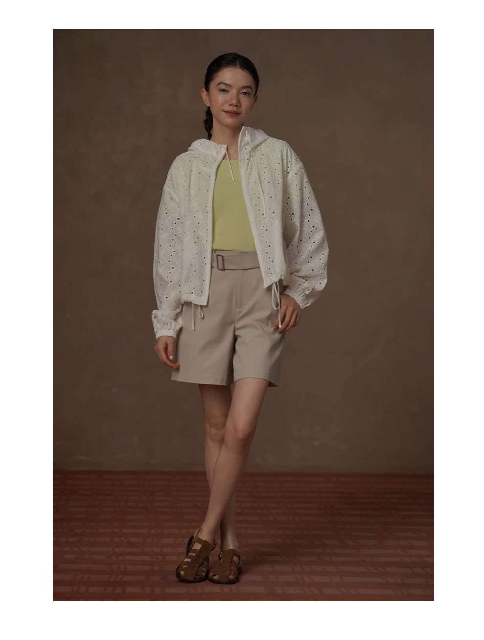 不出錯日常休閒五分褲直筒寬鬆顯瘦可調節腰帶短褲女,不出錯日常休閒五分褲直筒寬鬆顯瘦可調節腰帶短褲女,HBFS3028,不出錯日常休閒五分褲直筒寬鬆顯瘦可調節腰帶短褲女,吸濕排汗,高腰腰帶