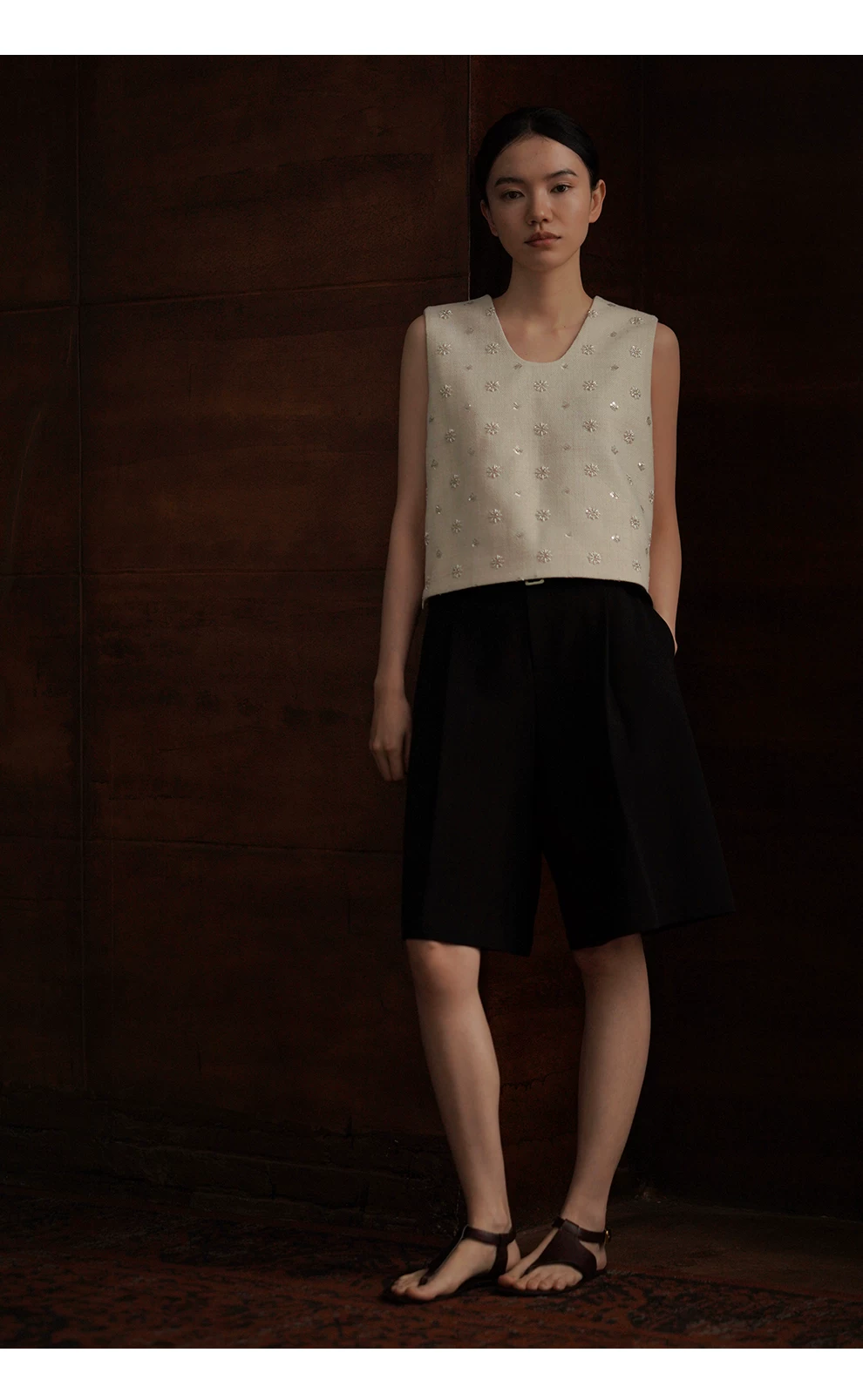 重磅手工釘珠無袖U領寬鬆貴氣千金氣質上衣顯瘦無袖背心,重磅手工釘珠無袖U領寬鬆貴氣千金氣質上衣顯瘦無袖背心,HBFS1109,重磅手工釘珠無袖U領寬鬆貴氣千金氣質上衣顯瘦無袖背心,小香名媛,亮片珠珠