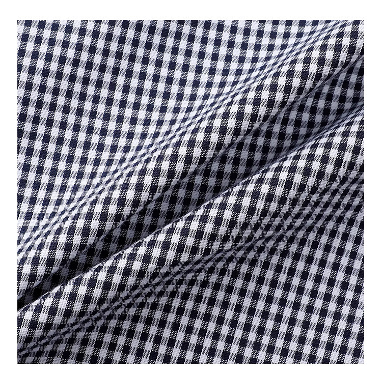 黑白格紋扭結短袖連身裙女夏季新款收腰a字中裙