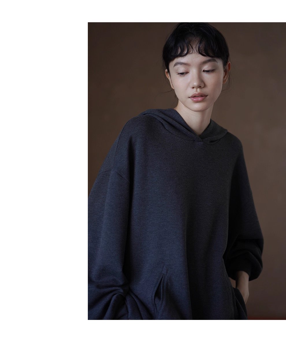 慵懶舒適無負擔寬鬆顯瘦休閒連帽衛衣高腰遮肉短褲套裝