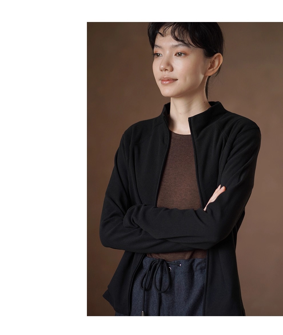 閉眼入基本彈性軟糯親膚保暖顯瘦剪裁外穿瑜珈合身外套