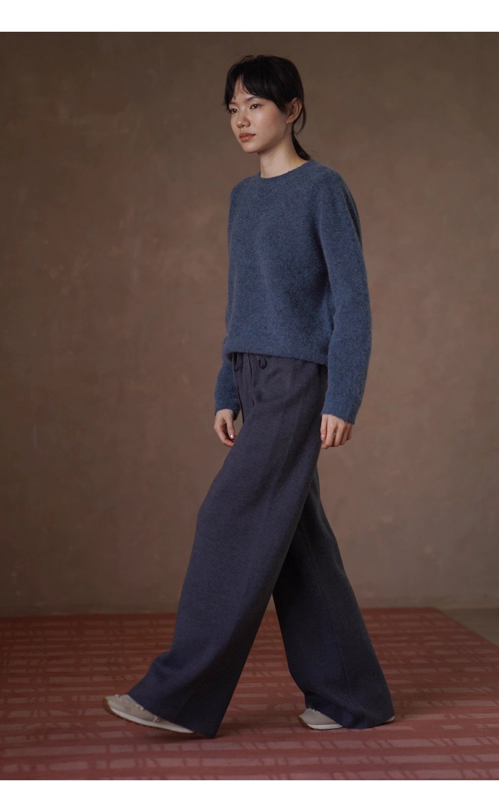 不畏冷空氣溫暖紅外線升溫垂感寬鬆顯瘦高腰針織通勤長褲,不畏冷空氣溫暖紅外線升溫垂感寬鬆顯瘦高腰針織通勤長褲,HBEW3036,不畏冷空氣溫暖紅外線升溫垂感寬鬆顯瘦高腰針織通勤長褲,高腰顯瘦,保暖蓄熱