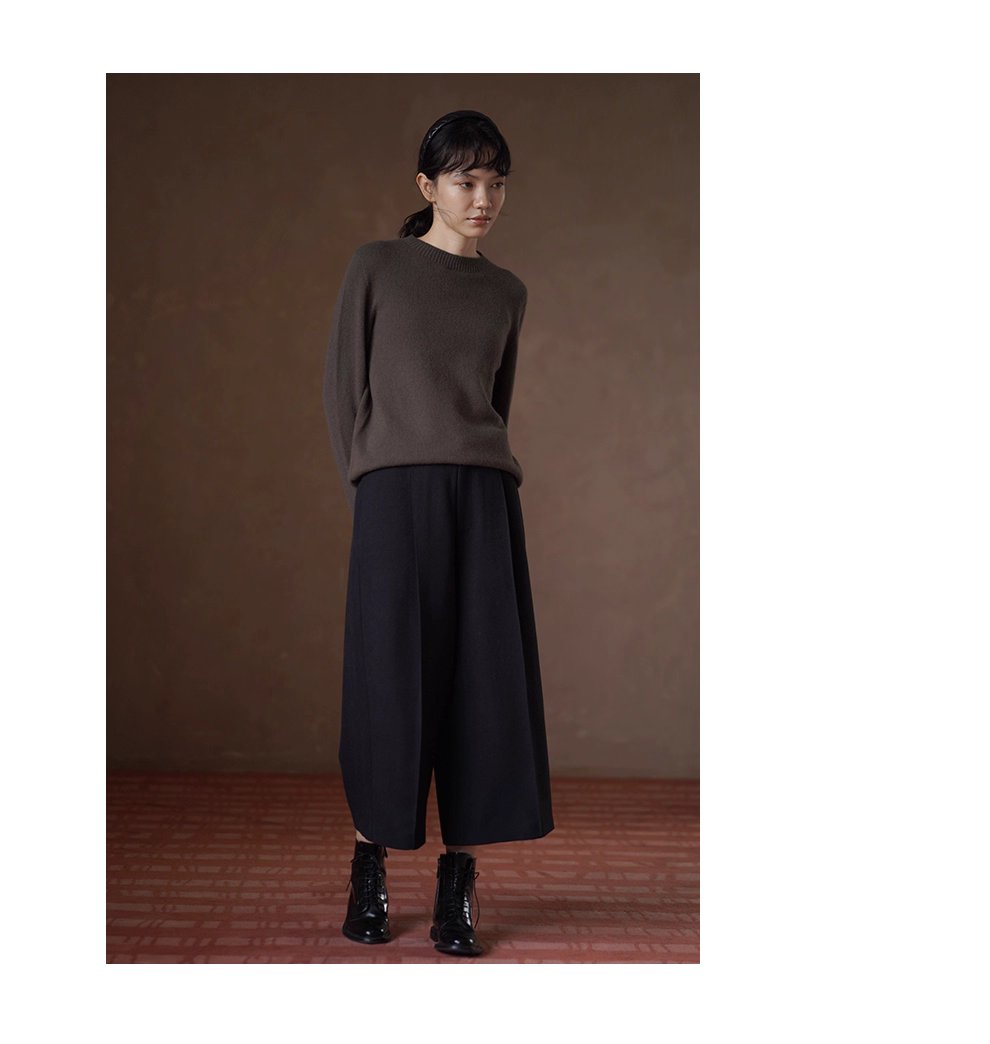 無聲藏肉挺縫線顯瘦時尚抗皺八分褲直筒寬鬆通勤西裝褲女,無聲藏肉挺縫線顯瘦時尚抗皺八分褲直筒寬鬆通勤西裝褲女,HBEW3037,無聲藏肉挺縫線顯瘦時尚抗皺八分褲直筒寬鬆通勤西裝褲女,扣袢設計,遮肉廓形