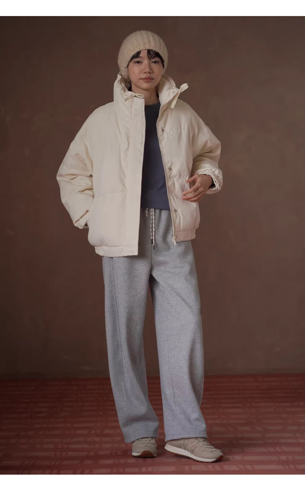 溫暖加倍仿羊絨加絨加厚立體顯瘦分割高腰寬鬆運動長褲,溫暖加倍仿羊絨加絨加厚立體顯瘦分割高腰寬鬆運動長褲,HBEW3042,溫暖加倍仿羊絨加絨加厚立體顯瘦分割高腰寬鬆運動長褲,彎刀褲型,加絨加厚