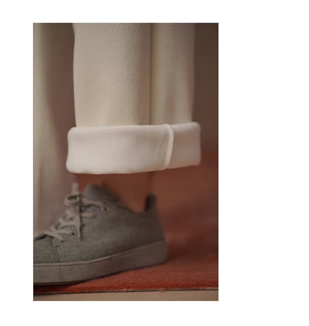 降溫警告加厚保暖雪花絨寬鬆直筒高腰顯瘦慵懶休閒長褲,降溫警告加厚保暖雪花絨寬鬆直筒高腰顯瘦慵懶休閒長褲,HBEW3050,降溫警告加厚保暖雪花絨寬鬆直筒高腰顯瘦慵懶休閒長褲,直筒闊腿,加絨蓄熱