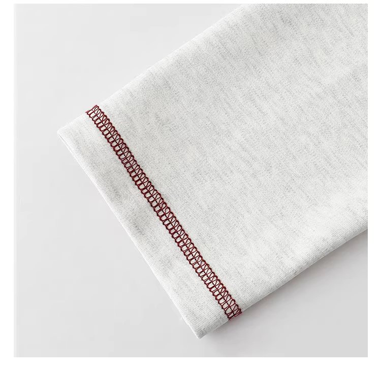 撞色反線落肩袖T恤女冬季新款半開扣圓領上衣,撞色反線落肩袖T恤女冬季新款半開扣圓領上衣,HBEW1192,撞色反線落肩袖T恤女冬季新款半開扣圓領上衣,半開排扣,舒適面料