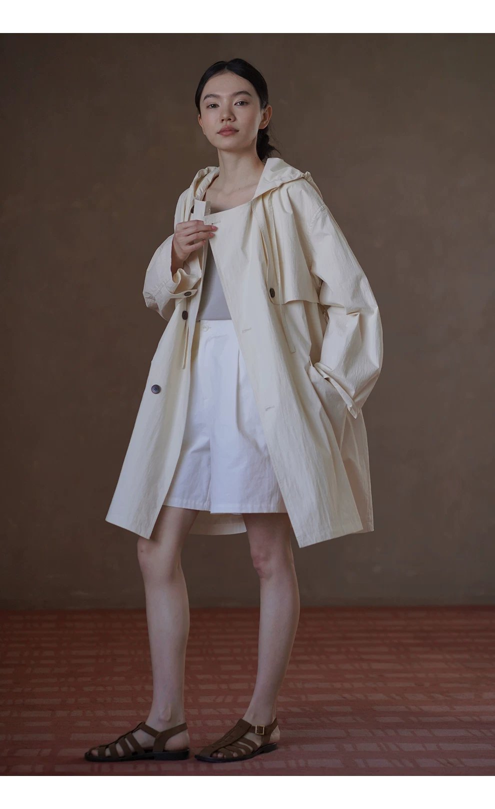 斯維港風衣寬鬆連帽戶外感運動寬鬆輕薄造型顯瘦外套女,斯維港風衣寬鬆連帽戶外感運動寬鬆輕薄造型顯瘦外套女,HBFS5007,斯維港風衣寬鬆連帽戶外感運動寬鬆輕薄造型顯瘦外套女,挺版有型,俐落連帽