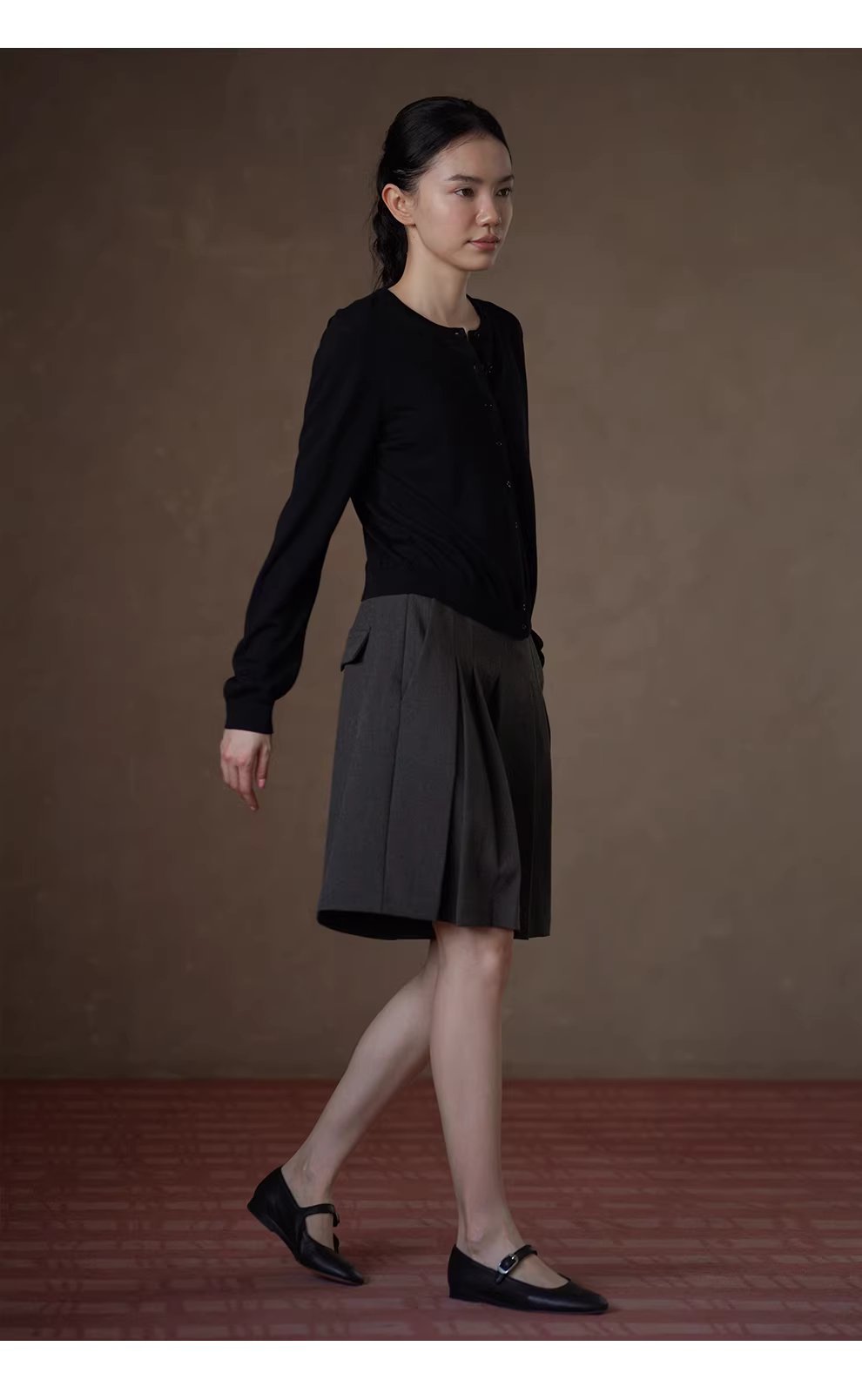 英倫學院氛圍立體百褶A字裙褲顯瘦高腰不挑人西裝短褲女,英倫學院氛圍立體百褶A字裙褲顯瘦高腰不挑人西裝短褲女,HBFS3024,英倫學院氛圍立體百褶A字裙褲顯瘦高腰不挑人西裝短褲女,日常百搭,俐落壓褶