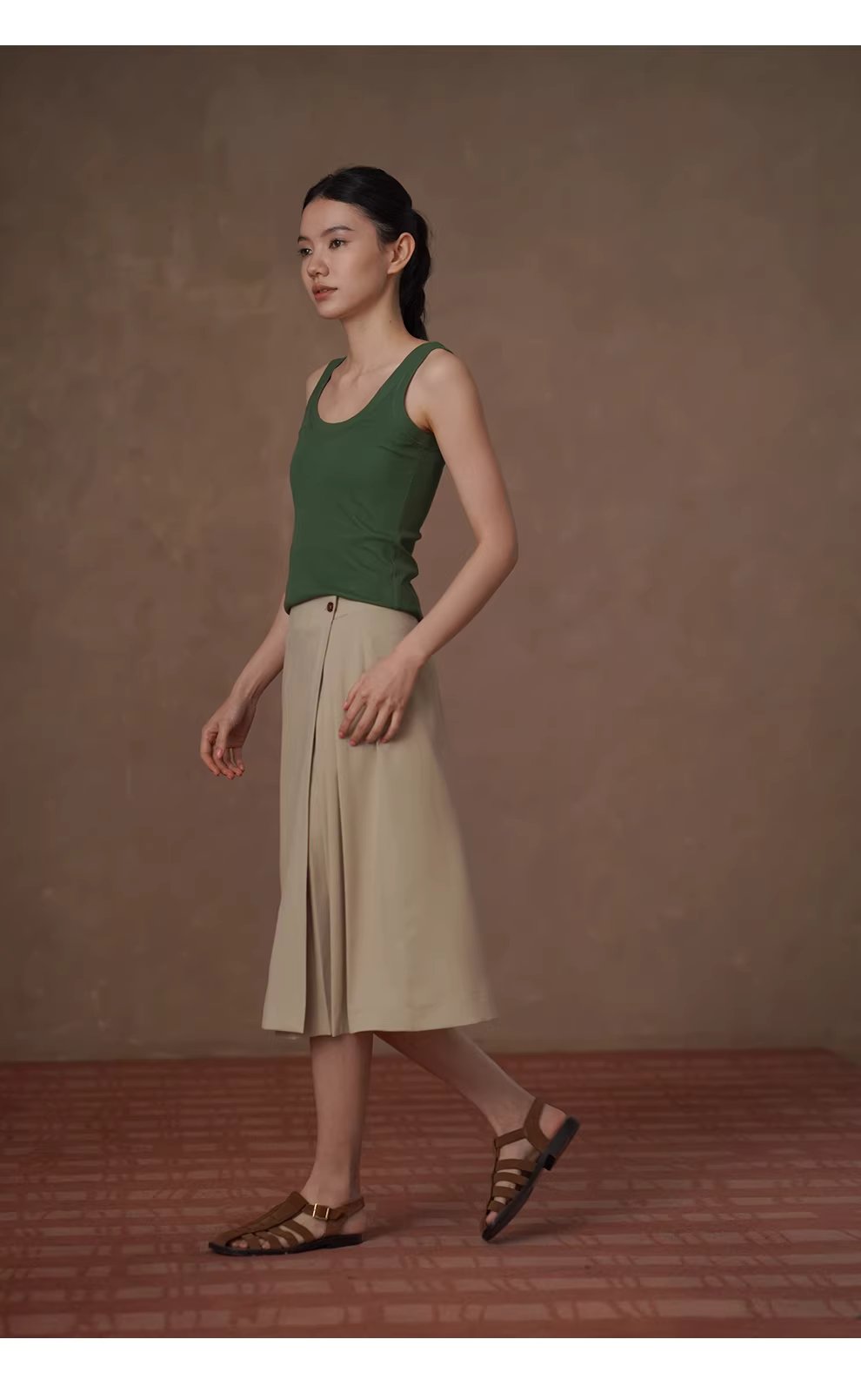 姐法式通勤一片圍裹式寬鬆直筒高腰不對稱壓褶顯瘦半身裙,姐法式通勤一片圍裹式寬鬆直筒高腰不對稱壓褶顯瘦半身裙,HBFS2018,姐法式通勤一片圍裹式寬鬆直筒高腰不對稱壓褶顯瘦半身裙,透氣舒適,版型顯瘦