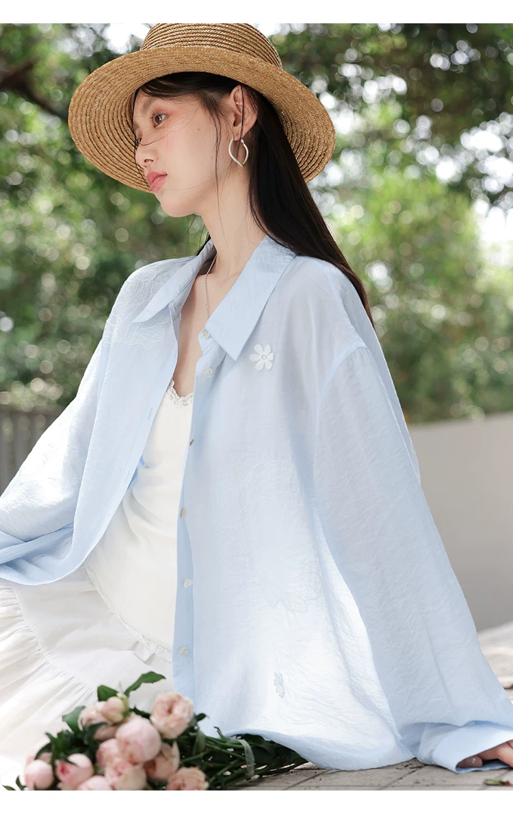 大尺碼胖胖襯衫外套女長袖薄款防曬衣女2026新款蕾絲花朵上衣,大尺碼胖胖襯衫外套女長袖薄款防曬衣女2026新款蕾絲花朵上衣,HBFS1199,大尺碼胖胖襯衫外套女長袖薄款防曬衣女2026新款蕾絲花朵上衣,花朵點綴,輕薄防曬