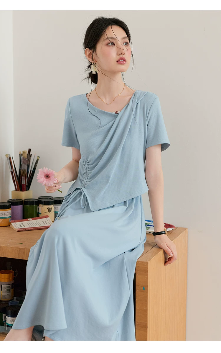 大尺碼假兩件短袖高知得體連身裙女2026新款夏季通勤穿搭裙子,大尺碼假兩件短袖高知得體連身裙女2026新款夏季通勤穿搭裙子,HBFS7113,大尺碼假兩件短袖高知得體連身裙女2026新款夏季通勤穿搭裙子,中大尺碼,兩件式套裝