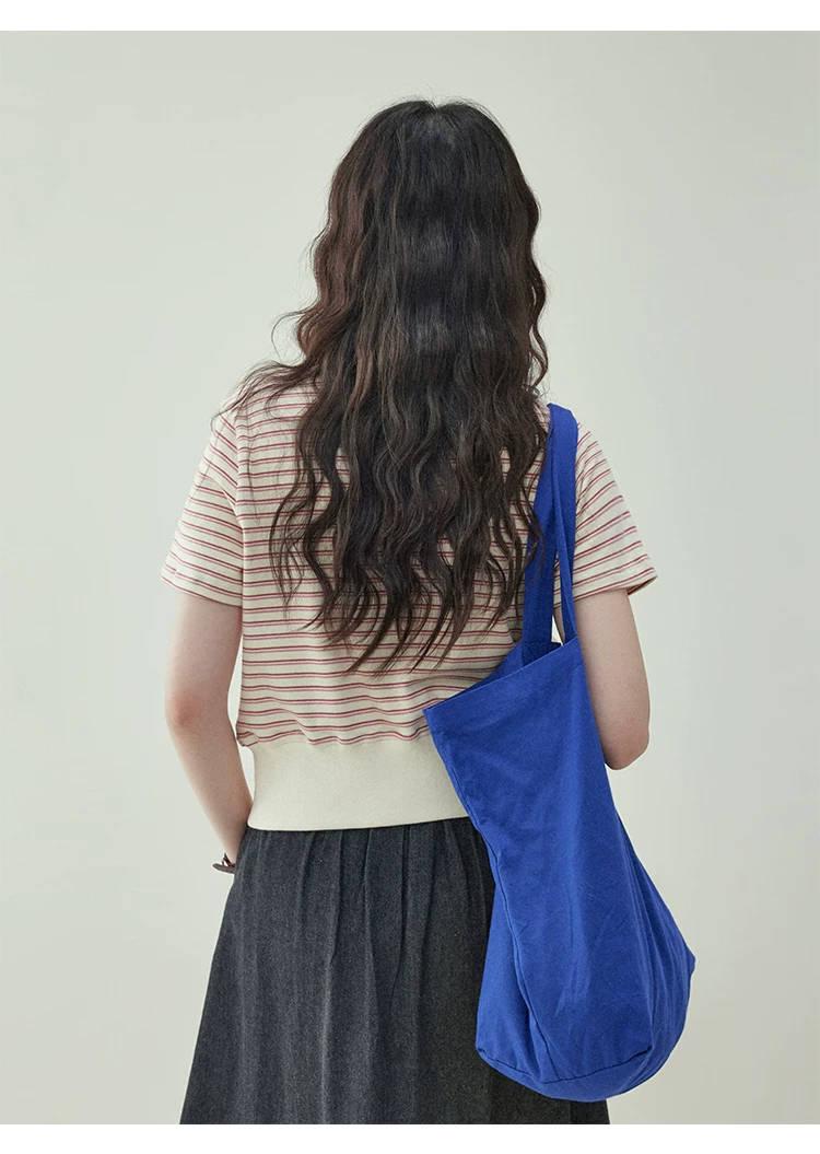 甜美條紋收腰短T恤女夏季新款開叉短袖上衣,甜美條紋收腰短T恤女夏季新款開叉短袖上衣,HBFS1359,甜美條紋收腰短T恤女夏季新款開叉短袖上衣,開衩造型,短款版型