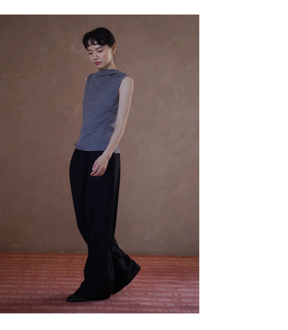 完美包容度長褲鬆緊牛筋高腰不挑人寬鬆垂爽顯瘦通勤褲