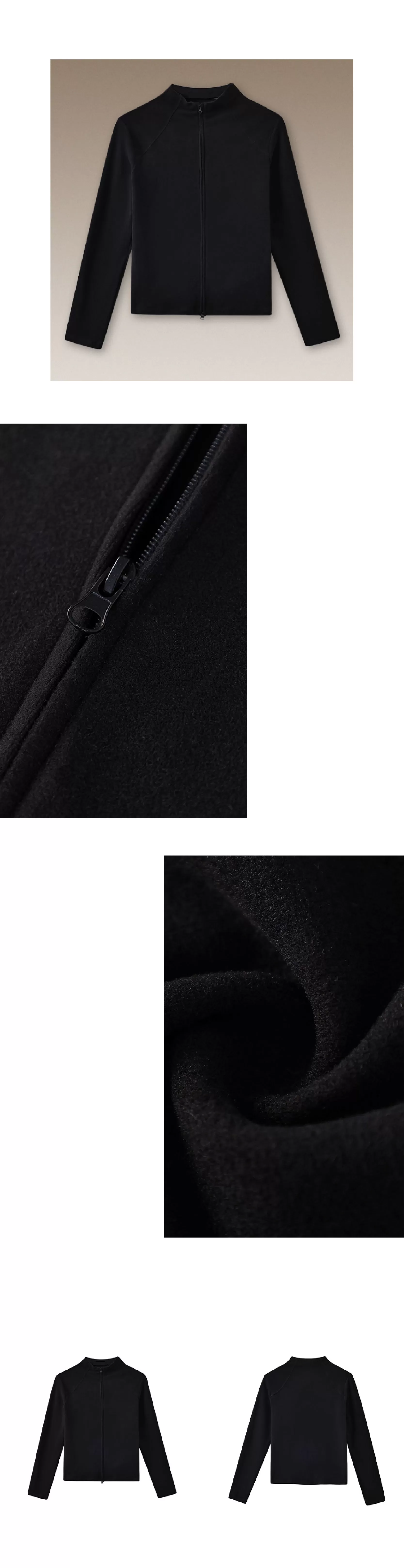 閉眼入基本彈性軟糯親膚保暖顯瘦剪裁外穿瑜珈合身外套