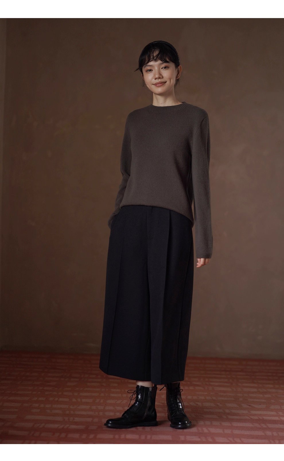 無聲藏肉挺縫線顯瘦時尚抗皺八分褲直筒寬鬆通勤西裝褲女,無聲藏肉挺縫線顯瘦時尚抗皺八分褲直筒寬鬆通勤西裝褲女,HBEW3037,無聲藏肉挺縫線顯瘦時尚抗皺八分褲直筒寬鬆通勤西裝褲女,扣袢設計,遮肉廓形