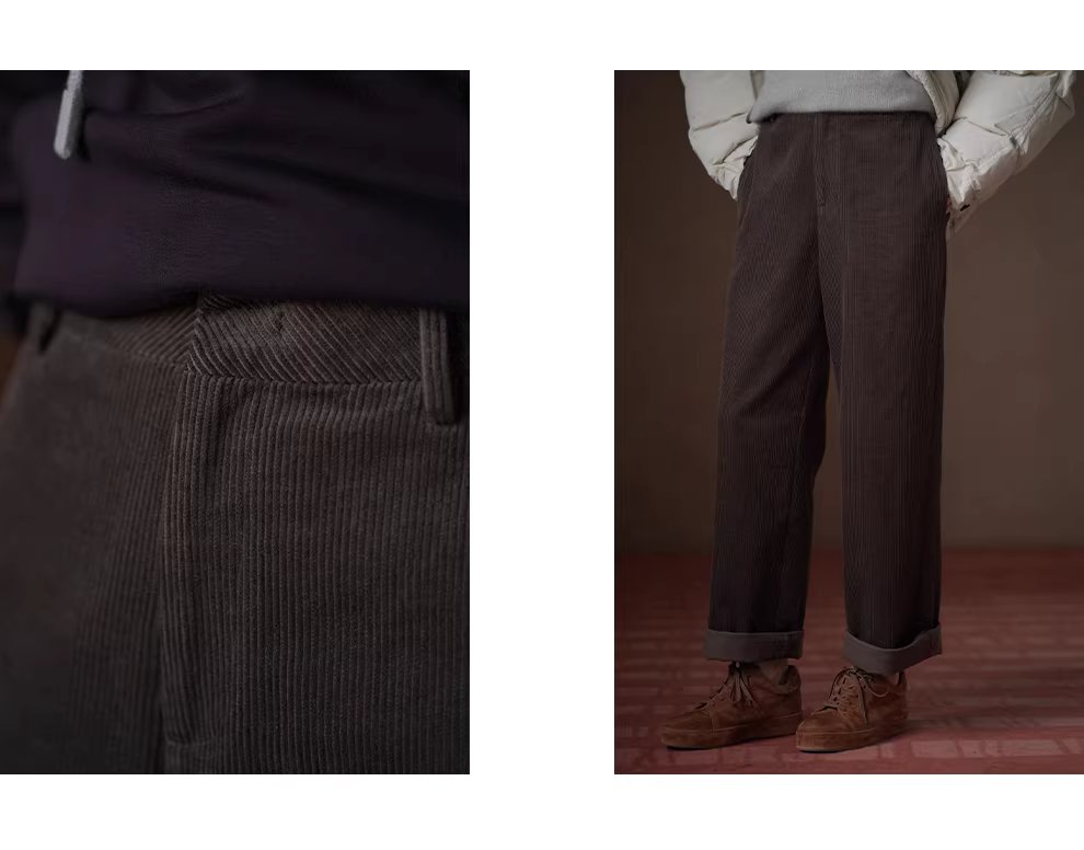 定染精品燈芯絨割緯起絨工藝復古直筒高腰寬鬆顯瘦長褲,定染精品燈芯絨割緯起絨工藝復古直筒高腰寬鬆顯瘦長褲,HBEW3047,定染精品燈芯絨割緯起絨工藝復古直筒高腰寬鬆顯瘦長褲,高腰直筒,燈芯絨