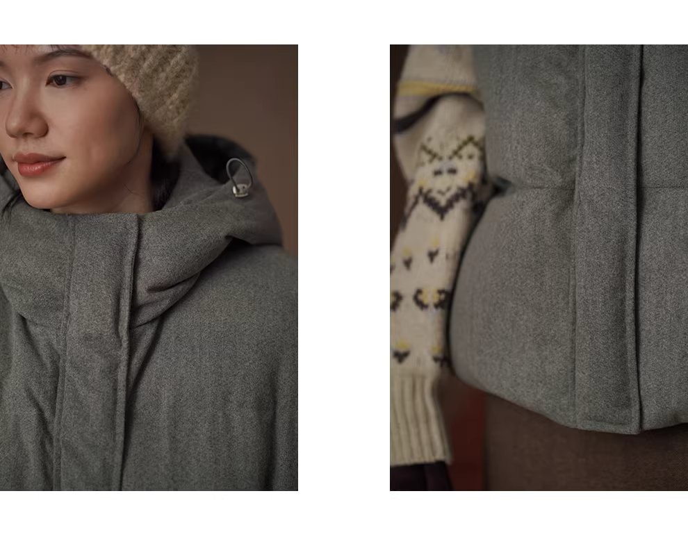 簡約常青馬甲柔軟仿毛呢質感連帽寬鬆棉服疊穿休閒外套,簡約常青馬甲柔軟仿毛呢質感連帽寬鬆棉服疊穿休閒外套,HBEW5121,簡約常青馬甲柔軟仿毛呢質感連帽寬鬆棉服疊穿休閒外套,連帽背心,保暖舒適