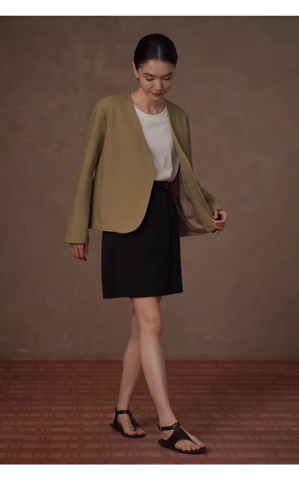 高階雅痞配色西裝ju顯白廓形寬鬆顯瘦不挑人通勤外套女,高階雅痞配色西裝ju顯白廓形寬鬆顯瘦不挑人通勤外套女,HBFS5002,高階雅痞配色西裝ju顯白廓形寬鬆顯瘦不挑人通勤外套女,一粒扣設計,抗皺面料