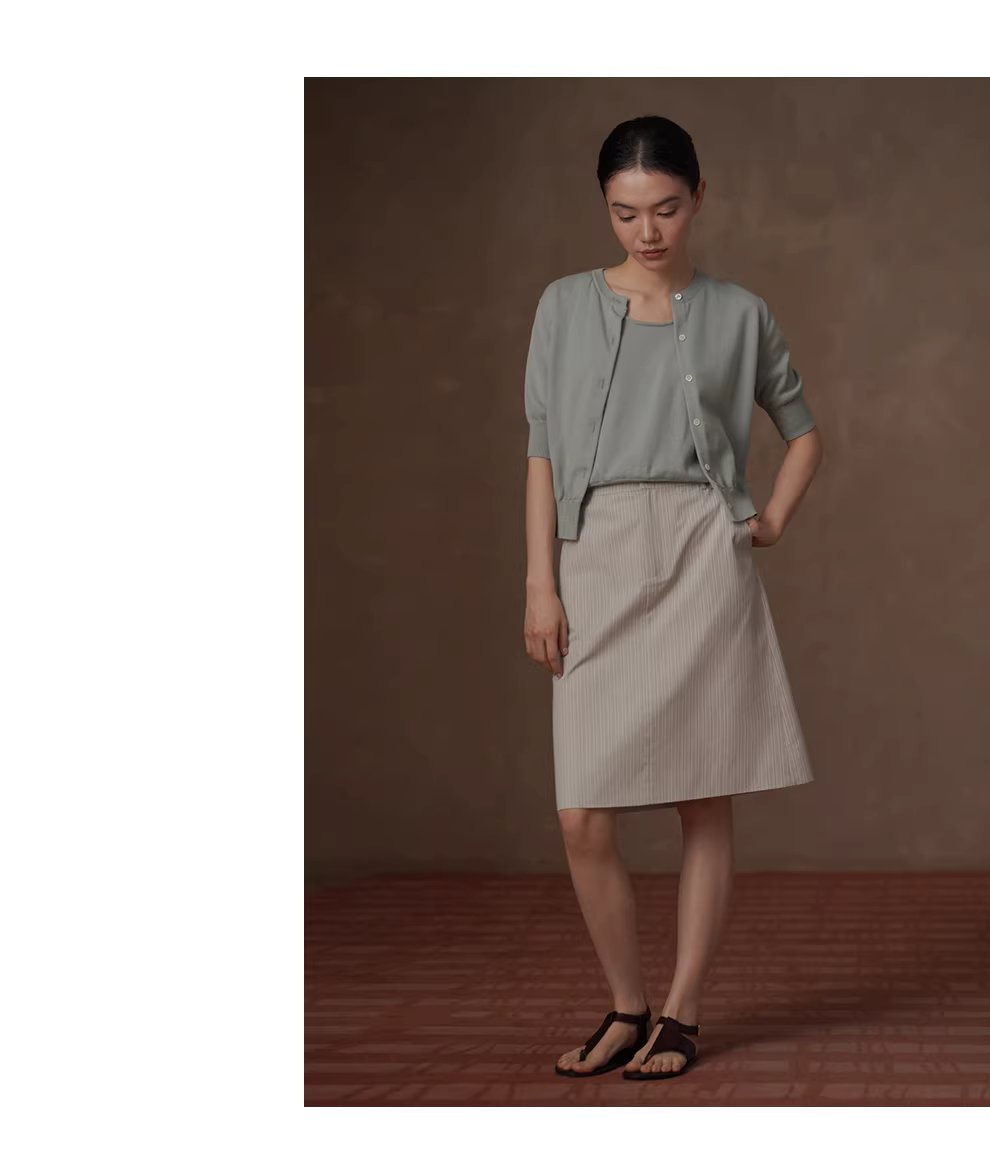 明朗輕鹽系100棉針織寬鬆顯瘦開襟衫背心休閒減齡兩件女,明朗輕鹽系100棉針織寬鬆顯瘦開襟衫背心休閒減齡兩件女,HBFS1057,明朗輕鹽系100棉針織寬鬆顯瘦開襟衫背心休閒減齡兩件女,鹽系穿搭,全棉面料