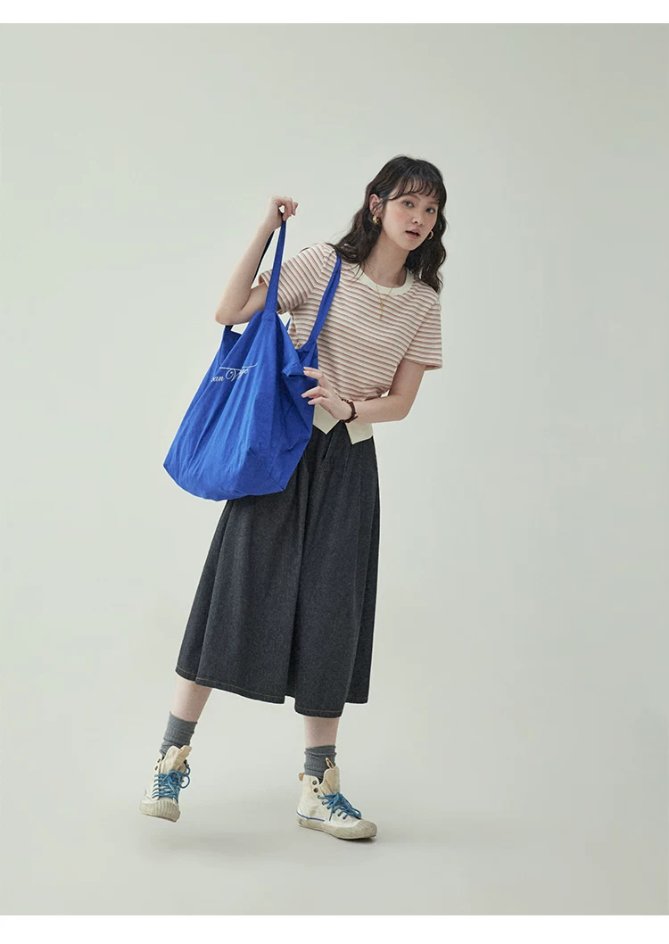 甜美條紋收腰短T恤女夏季新款開叉短袖上衣,甜美條紋收腰短T恤女夏季新款開叉短袖上衣,HBFS1359,甜美條紋收腰短T恤女夏季新款開叉短袖上衣,開衩造型,短款版型