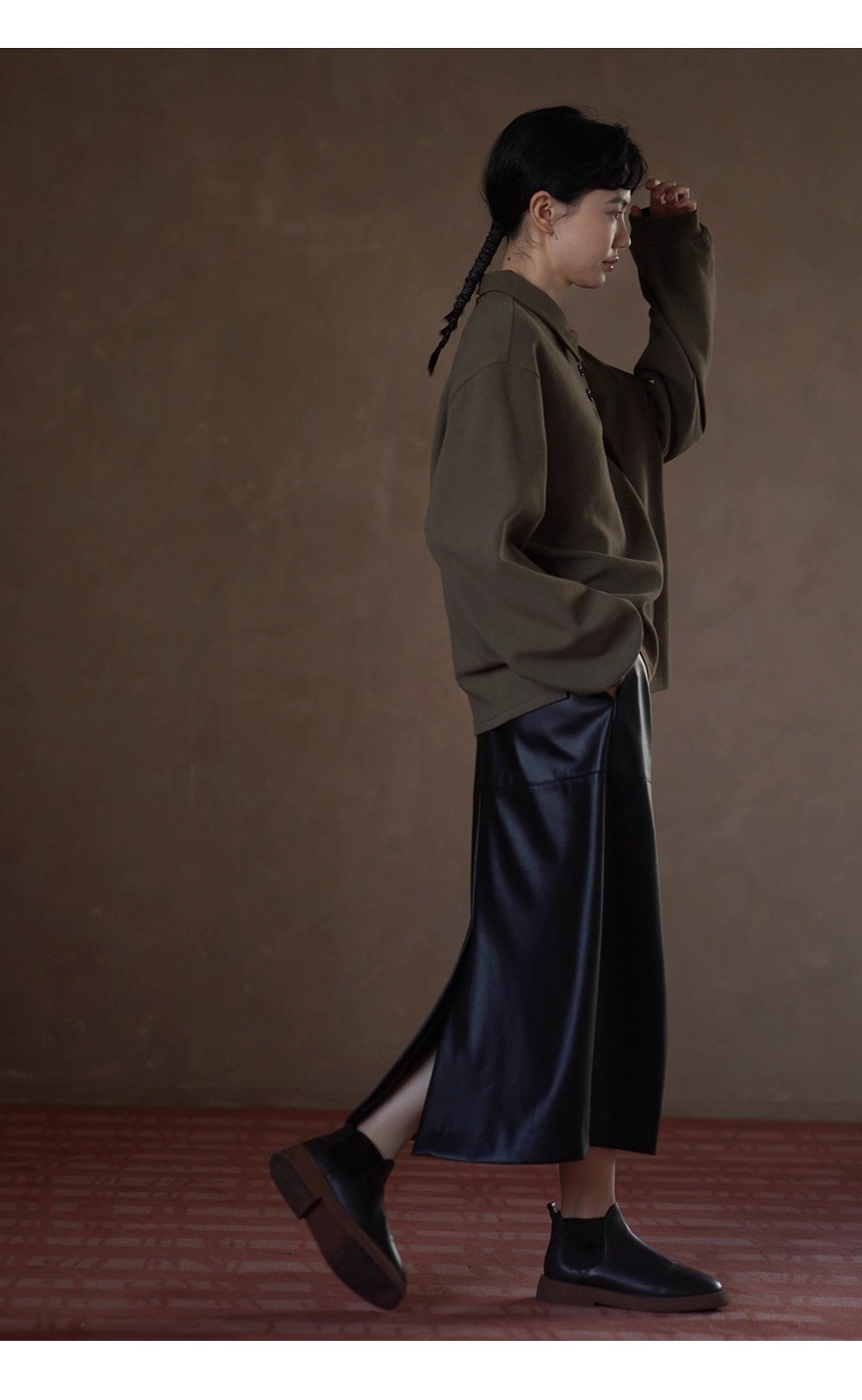 柔軟100棉經典美式Polo領寬鬆翻領顯瘦不挑人休閒衛衣女,柔軟100棉經典美式Polo領寬鬆翻領顯瘦不挑人休閒衛衣女,HBEW1044,柔軟100棉經典美式Polo領寬鬆翻領顯瘦不挑人休閒衛衣女,半開翻領,全棉面料