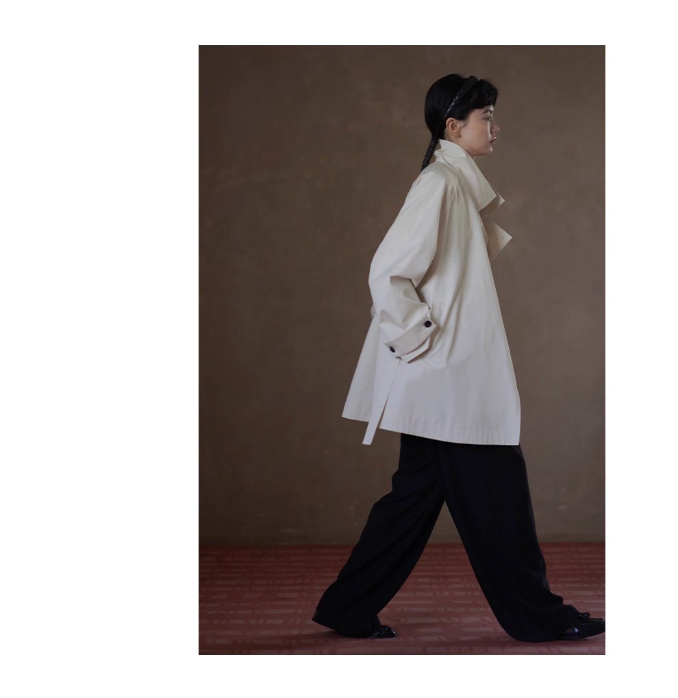 完美包容度長褲鬆緊牛筋高腰不挑人寬鬆垂爽顯瘦通勤褲