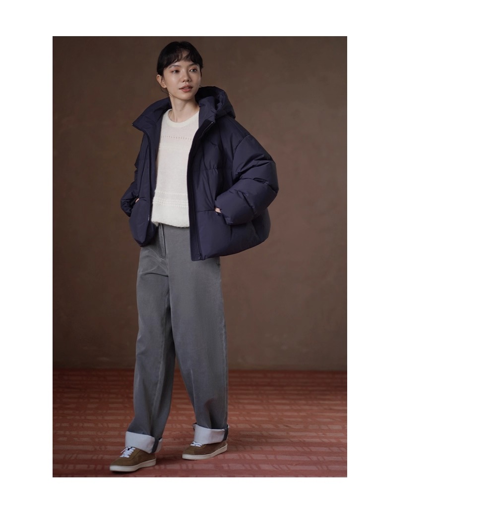 浪漫詩篇唯美重工鉤花馬海毛綿羊毛混紡圓領寬鬆毛衣女