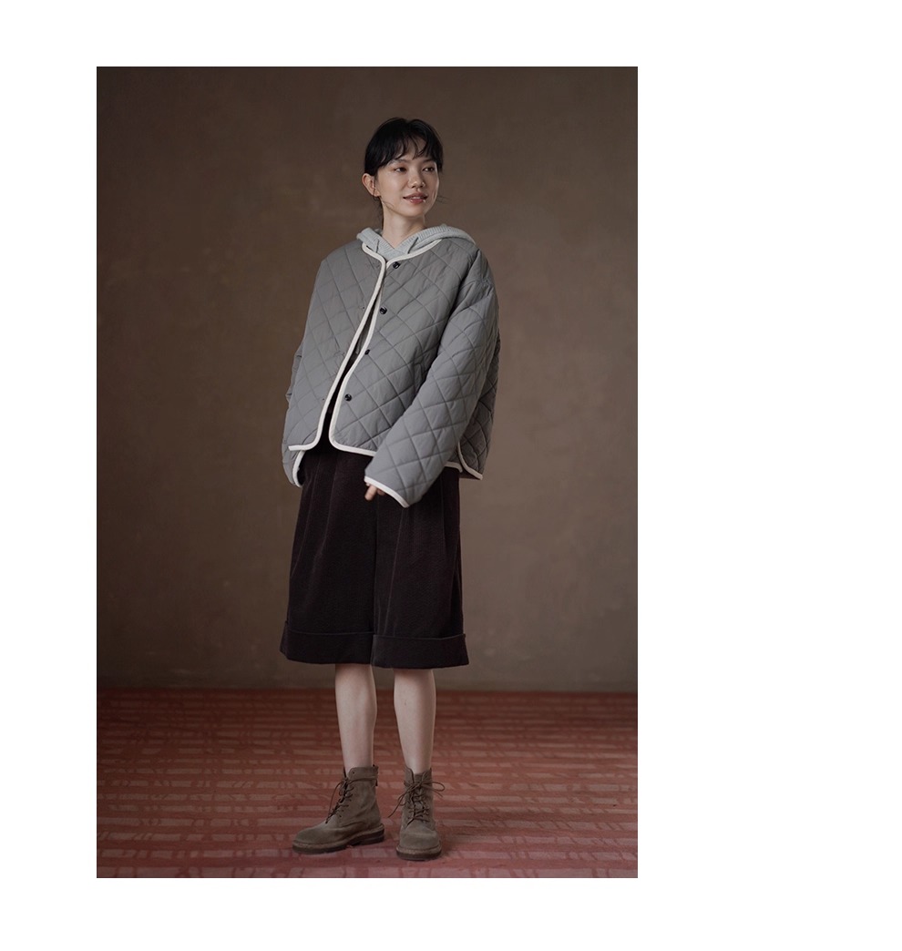 淡人配色毛衣溫暖100羊毛寬鬆連帽疊穿休閒顯瘦針織女