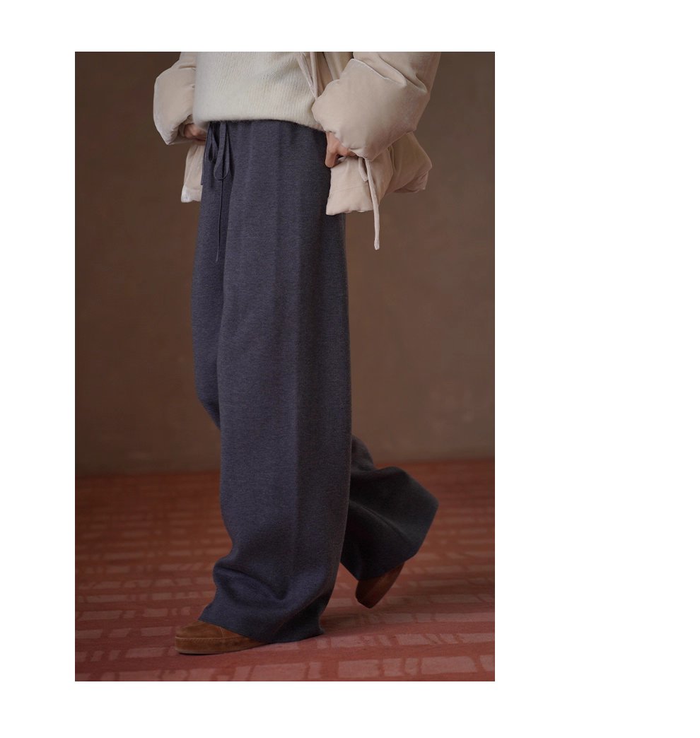 不畏冷空氣溫暖紅外線升溫垂感寬鬆顯瘦高腰針織通勤長褲,不畏冷空氣溫暖紅外線升溫垂感寬鬆顯瘦高腰針織通勤長褲,HBEW3036,不畏冷空氣溫暖紅外線升溫垂感寬鬆顯瘦高腰針織通勤長褲,高腰顯瘦,保暖蓄熱