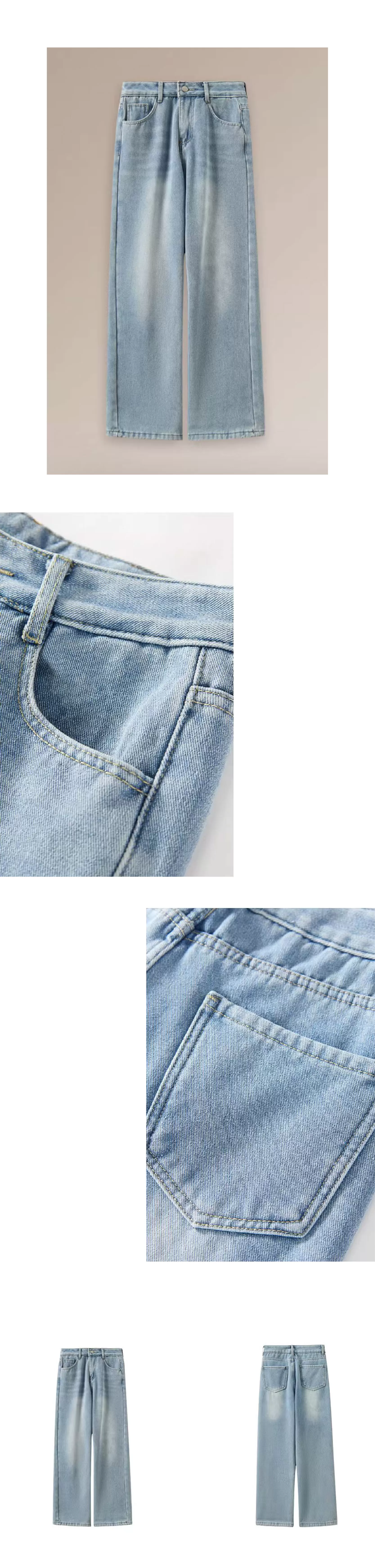 保命牛仔褲高品質水洗牛仔銀狐絨加絨高腰小腳直筒長褲,保命牛仔褲高品質水洗牛仔銀狐絨加絨高腰小腳直筒長褲,HBEW3043,保命牛仔褲高品質水洗牛仔銀狐絨加絨高腰小腳直筒長褲,復古水洗,加絨蓄熱