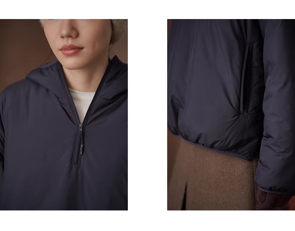 戶外愛好者狂熱一體成型連帽棉衣疊穿寬鬆保暖休閒上衣女,戶外愛好者狂熱一體成型連帽棉衣疊穿寬鬆保暖休閒上衣女,HBEW1183,戶外愛好者狂熱一體成型連帽棉衣疊穿寬鬆保暖休閒上衣女,半開連帽,輕薄舒適