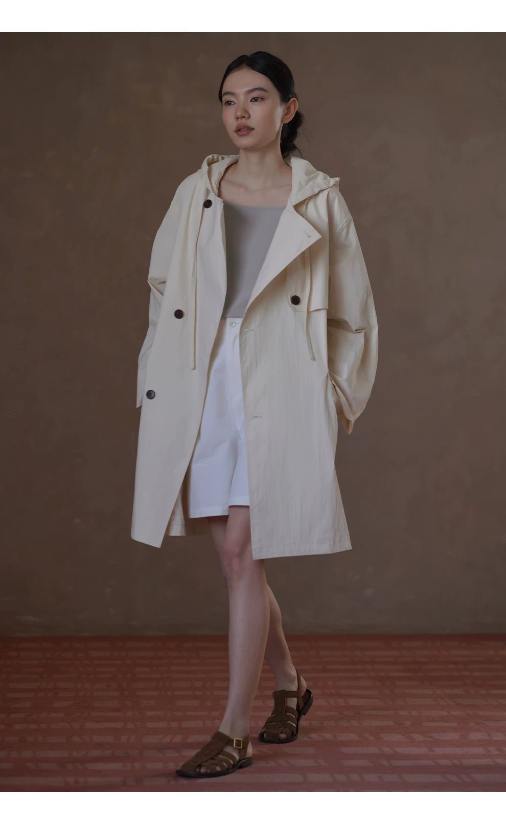 斯維港風衣寬鬆連帽戶外感運動寬鬆輕薄造型顯瘦外套女,斯維港風衣寬鬆連帽戶外感運動寬鬆輕薄造型顯瘦外套女,HBFS5007,斯維港風衣寬鬆連帽戶外感運動寬鬆輕薄造型顯瘦外套女,挺版有型,俐落連帽