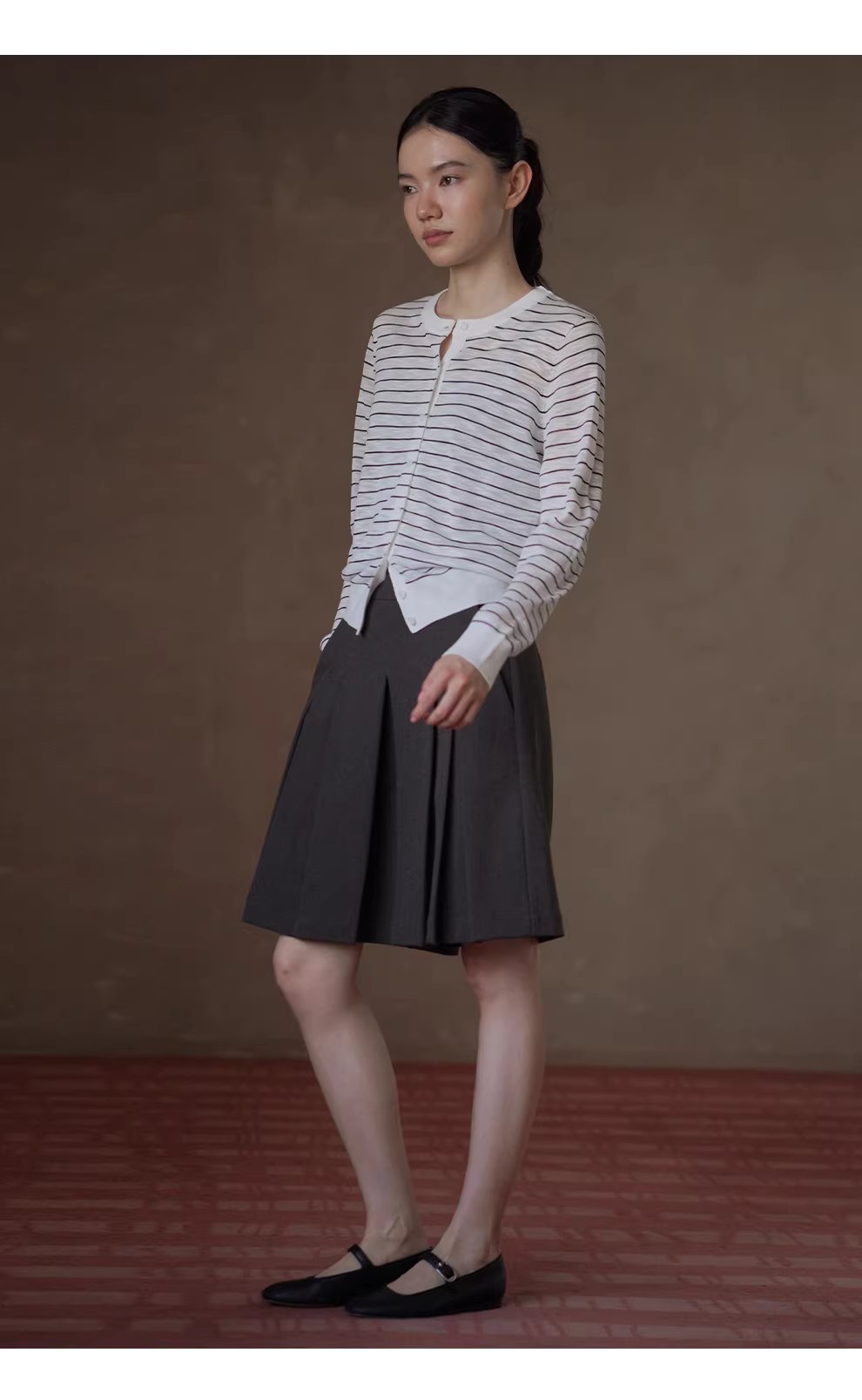 英倫學院氛圍立體百褶A字裙褲顯瘦高腰不挑人西裝短褲女,英倫學院氛圍立體百褶A字裙褲顯瘦高腰不挑人西裝短褲女,HBFS3024,英倫學院氛圍立體百褶A字裙褲顯瘦高腰不挑人西裝短褲女,日常百搭,俐落壓褶