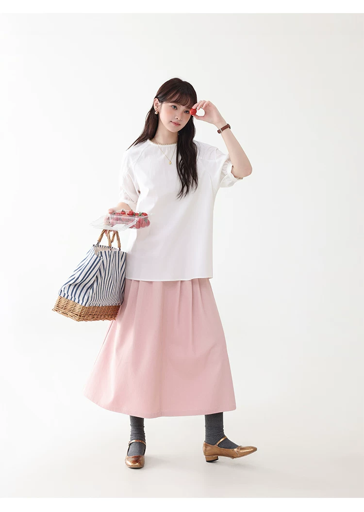 花邊領後排扣純棉襯衫女夏季新款設計感短袖上衣,花邊領後排扣純棉襯衫女夏季新款設計感短袖上衣,HBFS1107,花邊領後排扣純棉襯衫女夏季新款設計感短袖上衣,後背排扣,全棉面料