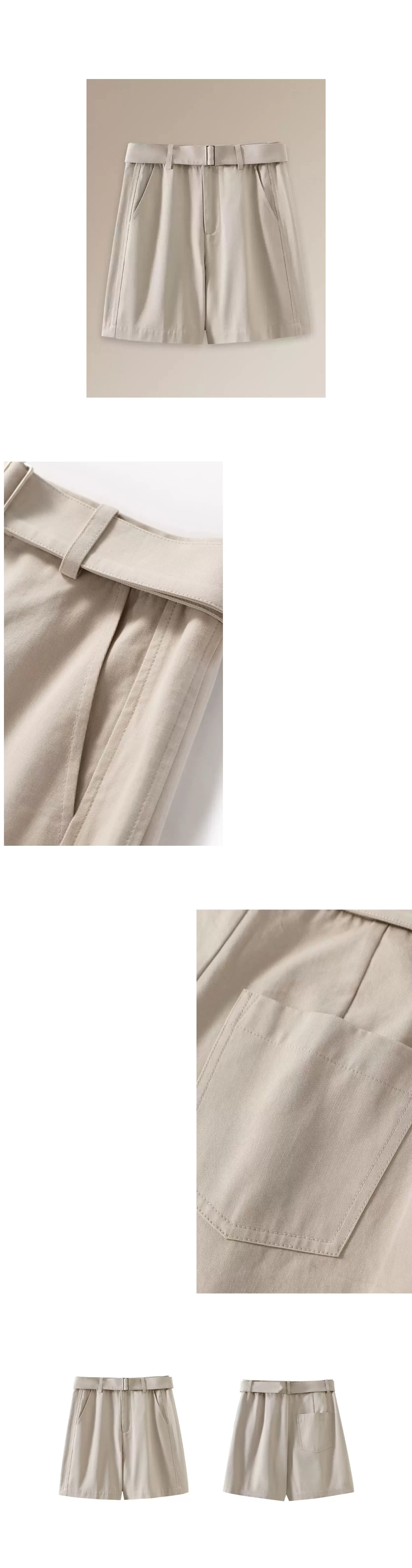 不出錯日常休閒五分褲直筒寬鬆顯瘦可調節腰帶短褲女,不出錯日常休閒五分褲直筒寬鬆顯瘦可調節腰帶短褲女,HBFS3028,不出錯日常休閒五分褲直筒寬鬆顯瘦可調節腰帶短褲女,吸濕排汗,高腰腰帶