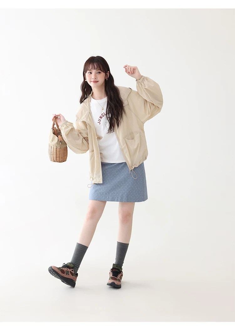 小眾藍色高腰波點a字半身裙女夏季新款顯瘦純棉短裙,小眾藍色高腰波點a字半身裙女夏季新款顯瘦純棉短裙,HBFS2024,小眾藍色高腰波點a字半身裙女夏季新款顯瘦純棉短裙,甜美波點,全棉面料