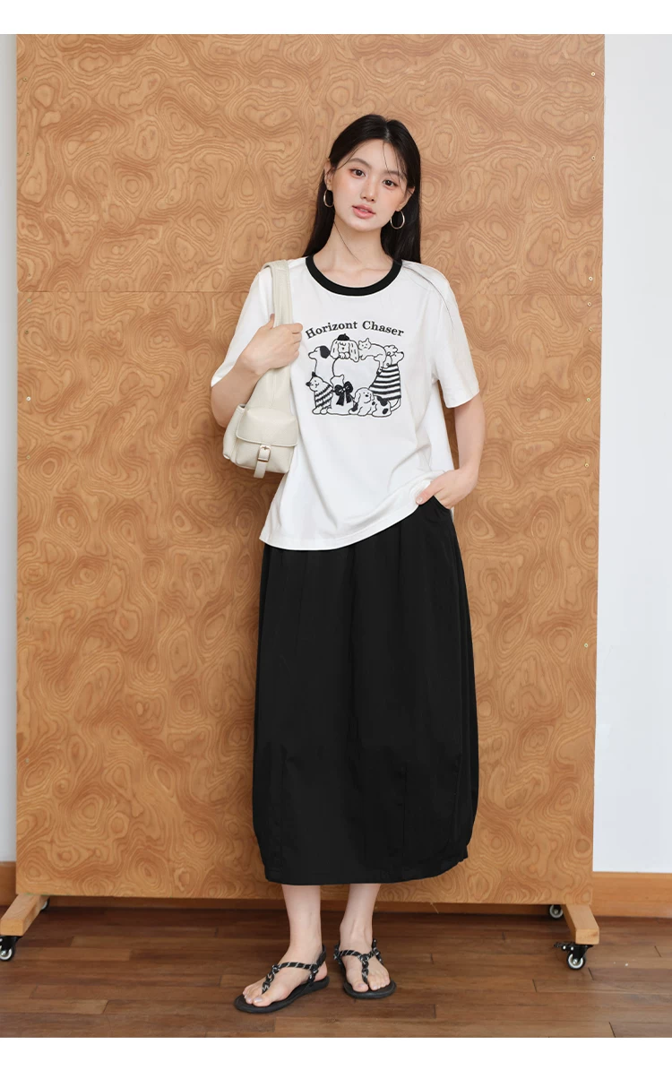 大尺碼刺繡短袖動物圖案T恤女夏2026新款微胖巨好看白色上衣,大尺碼刺繡短袖動物圖案T恤女夏2026新款微胖巨好看白色上衣,HBFS1314,大尺碼刺繡短袖動物圖案T恤女夏2026新款微胖巨好看白色上衣,中大尺碼,童趣印花