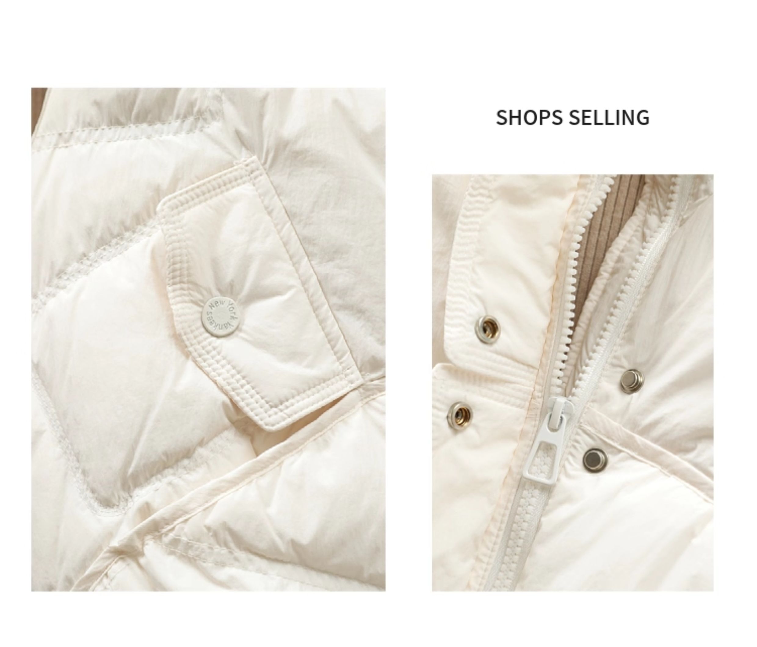 白鴨絨羽絨馬甲輕薄百搭坎肩背心