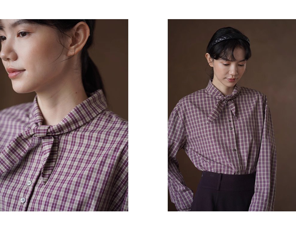 驚喜紅格紋襯衫柔軟100棉飄帶領結疊穿寬鬆顯瘦通勤上衣,驚喜紅格紋襯衫柔軟100棉飄帶領結疊穿寬鬆顯瘦通勤上衣,HBEW1121,驚喜紅格紋襯衫柔軟100棉飄帶領結疊穿寬鬆顯瘦通勤上衣,領結造型,全棉面料