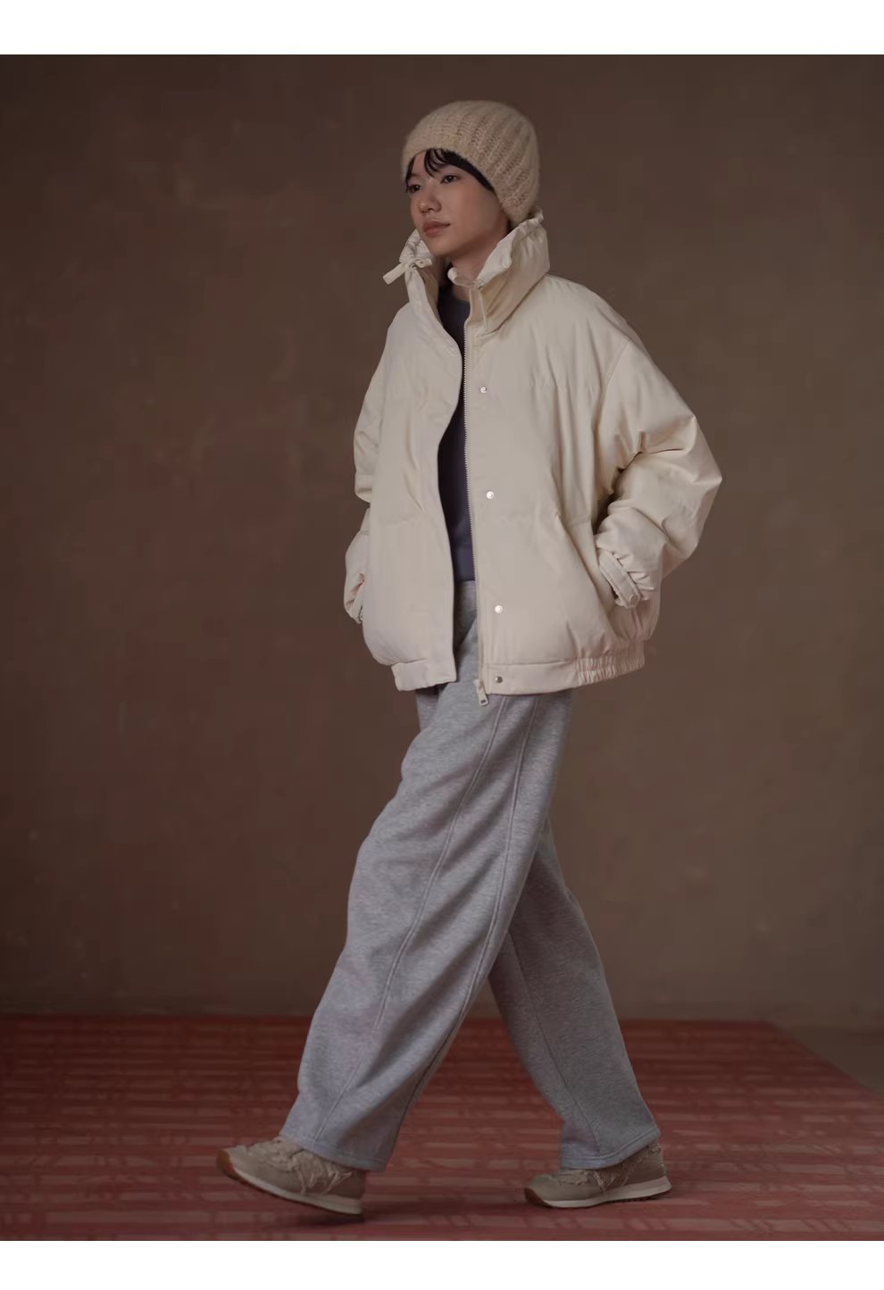 溫暖加倍仿羊絨加絨加厚立體顯瘦分割高腰寬鬆運動長褲,溫暖加倍仿羊絨加絨加厚立體顯瘦分割高腰寬鬆運動長褲,HBEW3042,溫暖加倍仿羊絨加絨加厚立體顯瘦分割高腰寬鬆運動長褲,彎刀褲型,加絨加厚