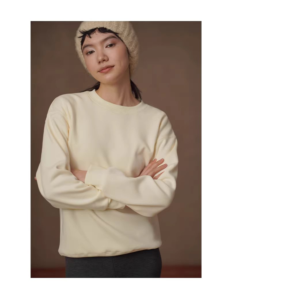 bi入長期主義基本款加絨保暖圓領寬鬆多色衛衣休閒上衣,bi入長期主義基本款加絨保暖圓領寬鬆多色衛衣休閒上衣,HBEW1174,bi入長期主義基本款加絨保暖圓領寬鬆多色衛衣休閒上衣,基本必備,加絨內裏