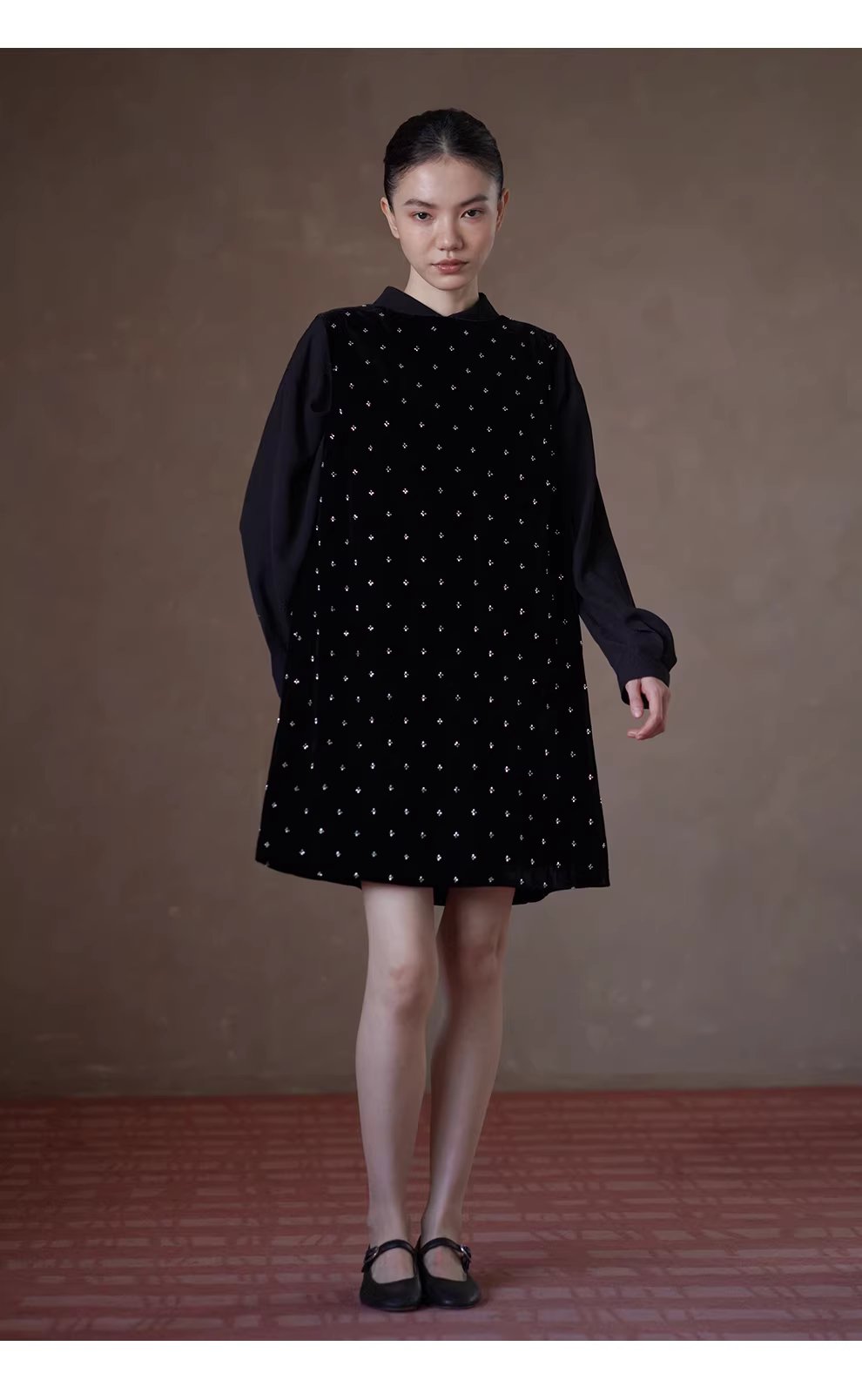 輕盈絲滑雙面雪紡顯瘦垂感落肩基本款簡約翻領通勤襯衫,輕盈絲滑雙面雪紡顯瘦垂感落肩基本款簡約翻領通勤襯衫,HBFS1017,輕盈絲滑雙面雪紡顯瘦垂感落肩基本款簡約翻領通勤襯衫,絲滑垂墜,簡約帥氣