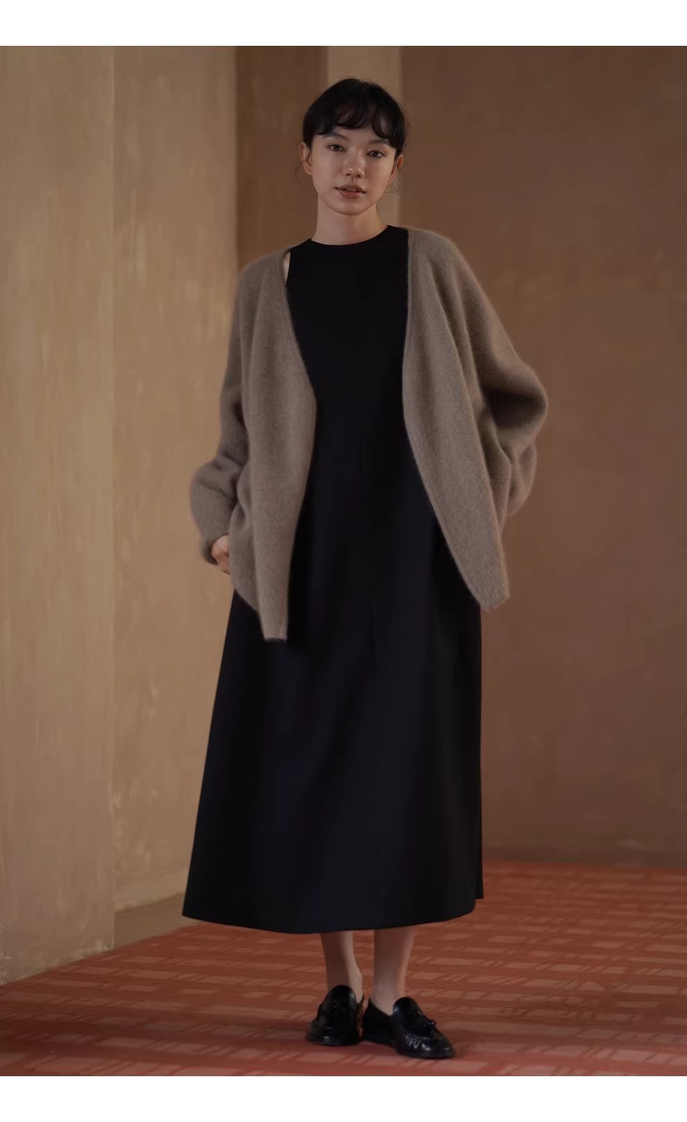 搖曳步履優雅A字顯瘦廓形圓領背心長款通勤垂感洋裝,搖曳步履優雅A字顯瘦廓形圓領背心長款通勤垂感洋裝,HBFS7009,搖曳步履優雅A字顯瘦廓形圓領背心長款通勤垂感洋裝,親膚舒適,簡約剪裁