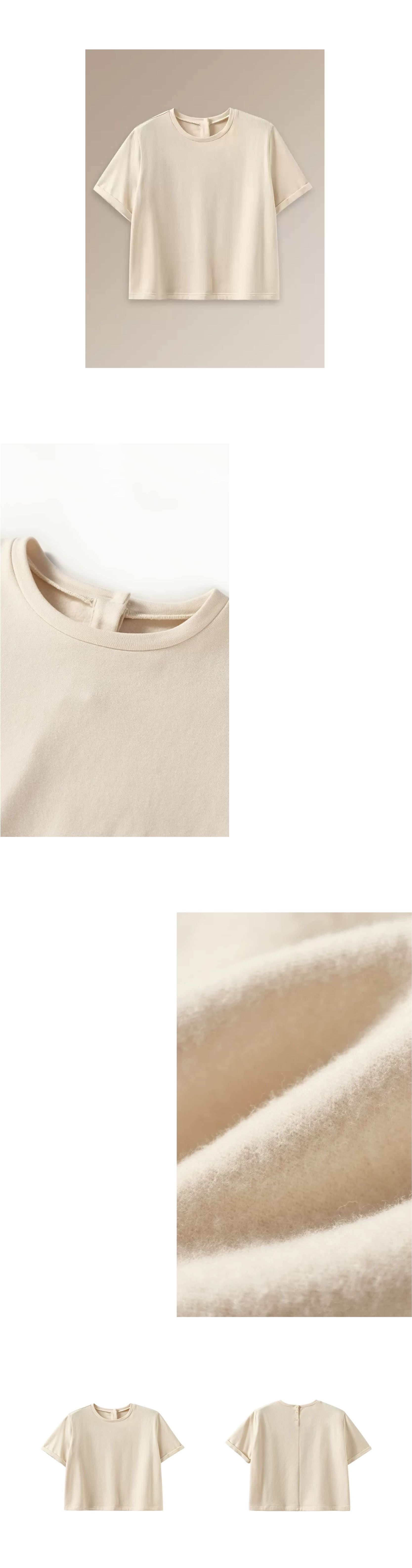 天然高棉親膚柔軟T恤合身直筒H型後領紐帶設計短袖上衣,天然高棉親膚柔軟T恤合身直筒H型後領紐帶設計短袖上衣,HBFS1031,天然高棉親膚柔軟T恤合身直筒H型後領紐帶設計短袖上衣,親膚透氣,剪裁合身