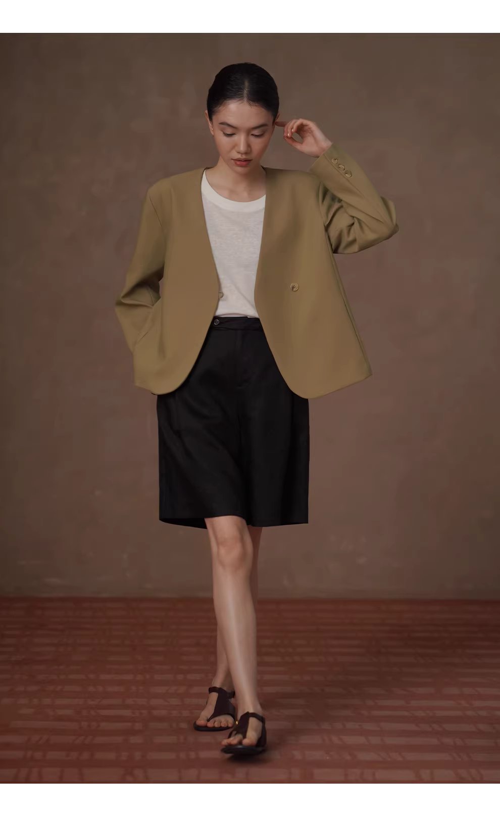 姐簡約俐落通勤五分褲透氣萊賽爾亞麻高腰寬鬆顯瘦褲子女,姐簡約俐落通勤五分褲透氣萊賽爾亞麻高腰寬鬆顯瘦褲子女,HBFS3014,姐簡約俐落通勤五分褲透氣萊賽爾亞麻高腰寬鬆顯瘦褲子女,透氣吸溼,自然垂墜