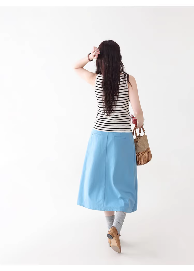 韓系撞色條紋無袖背心針織衫夏新款顯瘦內搭吊帶上衣,韓系撞色條紋無袖背心針織衫夏新款顯瘦內搭吊帶上衣,HBFS1092,韓系撞色條紋無袖背心針織衫夏新款顯瘦內搭吊帶上衣,無袖背心,條紋造型