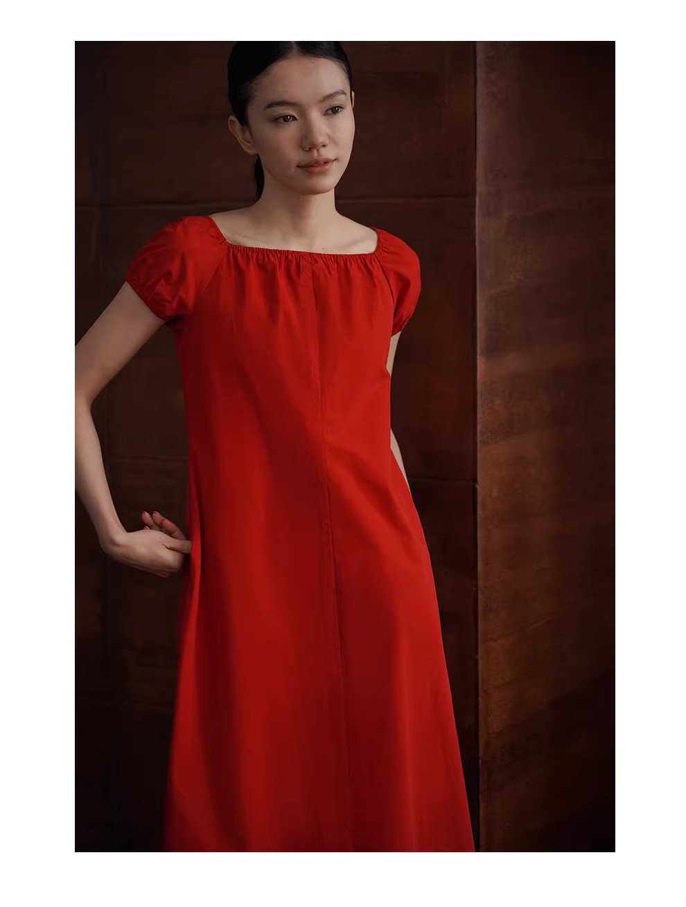 莉莉安的夏巨顯白100棉挺括立體裙型顯瘦方領氣質洋裝,莉莉安的夏巨顯白100棉挺括立體裙型顯瘦方領氣質洋裝,HBFS7043,莉莉安的夏巨顯白100棉挺括立體裙型顯瘦方領氣質洋裝,法式方領,氣質優雅