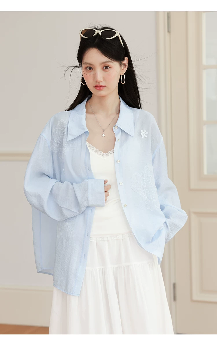 大尺碼胖胖襯衫外套女長袖薄款防曬衣女2026新款蕾絲花朵上衣,大尺碼胖胖襯衫外套女長袖薄款防曬衣女2026新款蕾絲花朵上衣,HBFS1199,大尺碼胖胖襯衫外套女長袖薄款防曬衣女2026新款蕾絲花朵上衣,花朵點綴,輕薄防曬