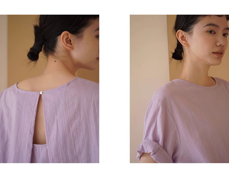 夢幻小人魚洋裝肌理感提花棉感親膚寬鬆A字顯瘦裙子女