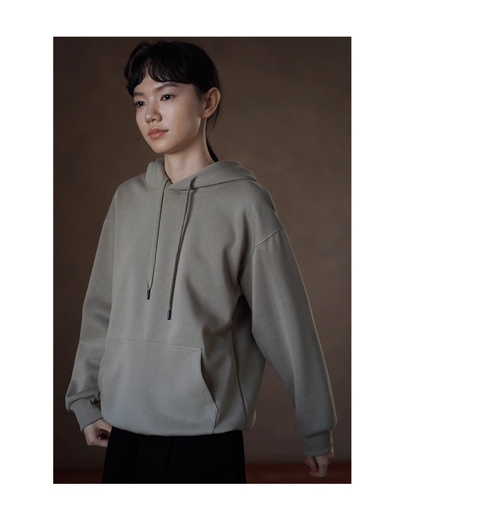 入秋B買性價比系列多色基本款休閒親膚寬鬆顯瘦連帽衛衣
